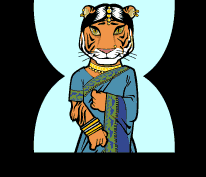 Gita Rai, a bengal tiger